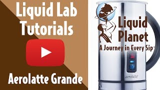 Liquid Lab  Aerolatte Grande Milk Frother [upl. by Sucramej338]