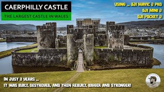 Caerphilly Castle  The Largest in Wales 2nd in Britain [upl. by Anthony]