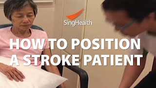 How To Position A Stroke Patient [upl. by Ayaet742]