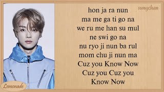 NCT U  Know Now Easy Lyrics [upl. by Buerger]