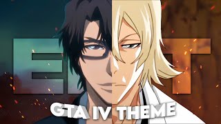 Aizen x Urahara  GTA IV Theme Edit [upl. by Siramay]